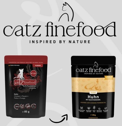 Catz Finefood Pure Drób (Purrrr N.103) saszetka 85g