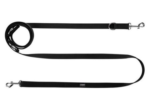 CHABA Smycz taśma regulowana S 10mm/260cm czarna