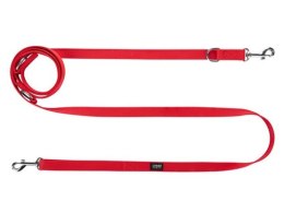 CHABA Smycz taśma regulowana XL 25mm/260cm czerwona