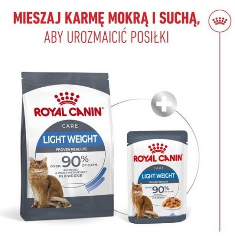 Royal Canin Light Weight Care karma sucha dla kotów dorosłych, utrzymanie prawidłowej masy ciała 400g