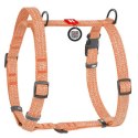 Collar WauDog Re-Cotton Szelki z rączką z regenerowanej bawełny anatomiczne w kształcie litery H, odblaskowe z QR-paszportem, pl