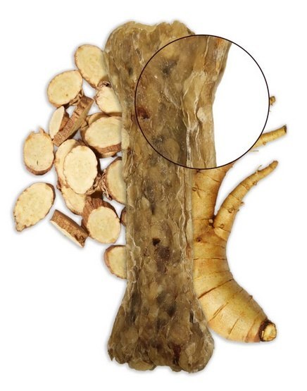 BUBAlicious Kość Puppy & Senior z jagnieciną żeń-szeniem 17cm [8727]