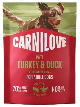 Carnilove Dog Turkey & Duck - indyk i kaczka saszetka 300g