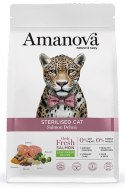 Amanova Cat Sterilised Salmon Deluxe - łosoś 300g [termin ważności: 19.09.2026]