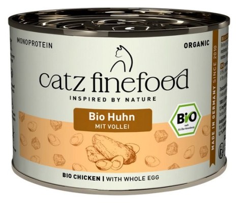 Catz Finefood Organic Bio Kurczak (N.503) puszka 200g