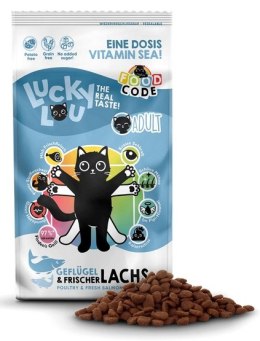Lucky Lou Food Code Lifestage Adult Drób & Łosoś 750g