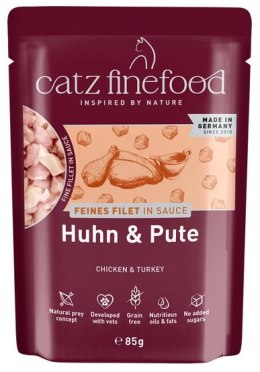 Catz Finefood Feines Filet In Sauce Kurczak i indyk saszetka 85g