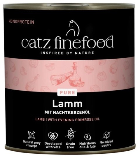 Catz Finefood Purrrr N.111 Jagnięcina puszka 800g